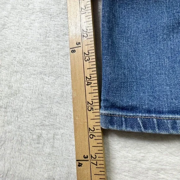 Everlane Denim Jeans Womens Size 27 Regular Wash Blue Cotton Blend Ankle - Picture 2 of 9